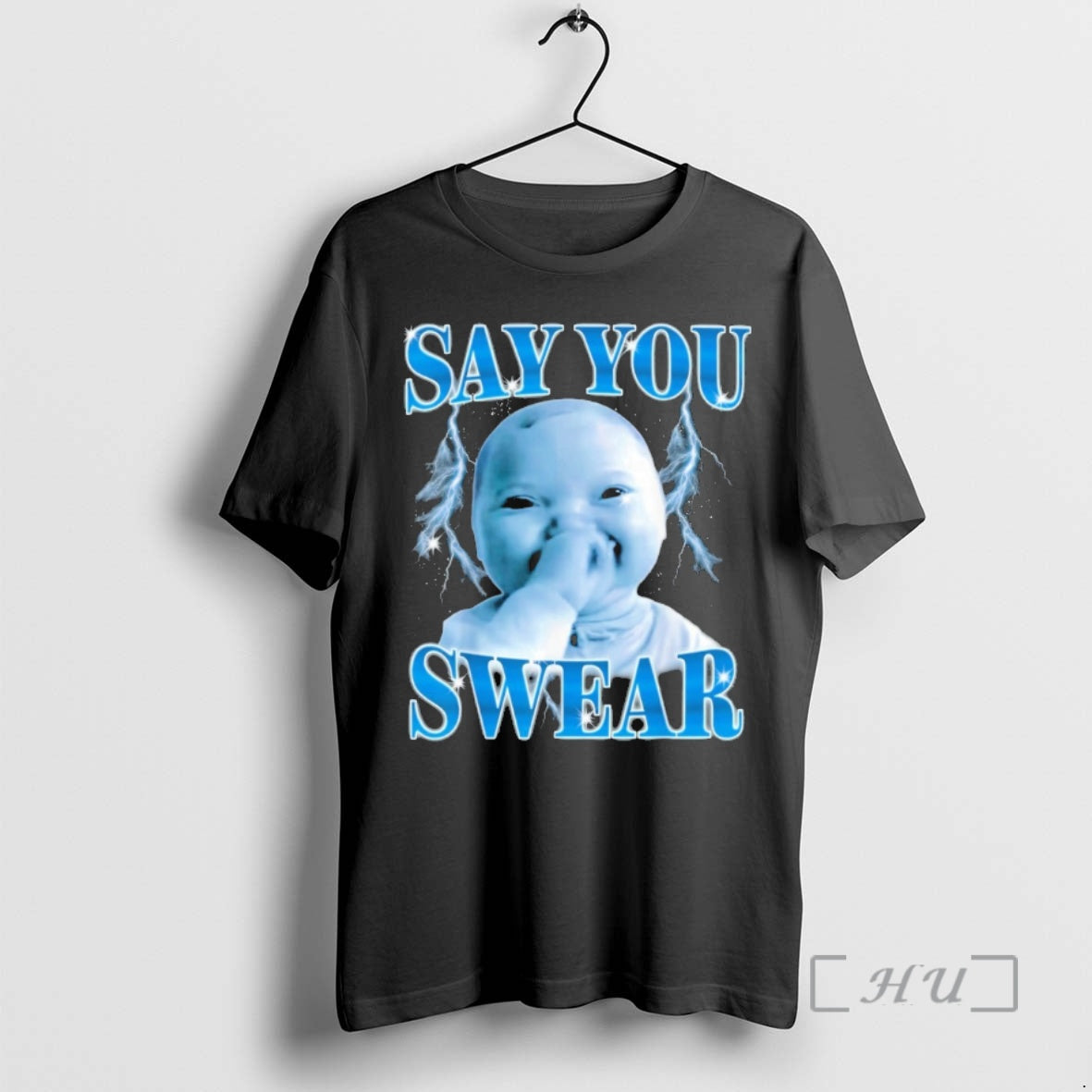 Officials Say You Swear Niche Baby Gen Z Meme Ai Viral Giggling Ai Laughing Premium T-Shirts, Hoodie, Sweatshirt