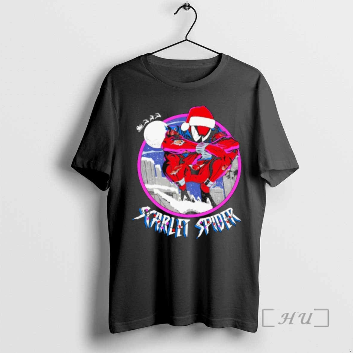 Officials Scarlet Spider Santa Christmas T-Shirts, Hoodie, Sweatshirt | PopFlextees.com