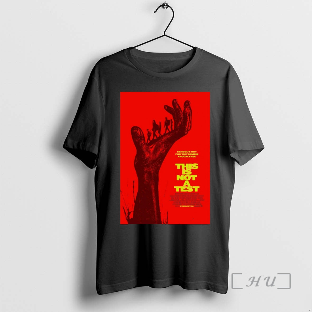 Officials Schools Out For The Zombie Apocalypse This Is Not A Test Premium T Shirts Hoodie, Sweatshirt | PopFlextees.com
