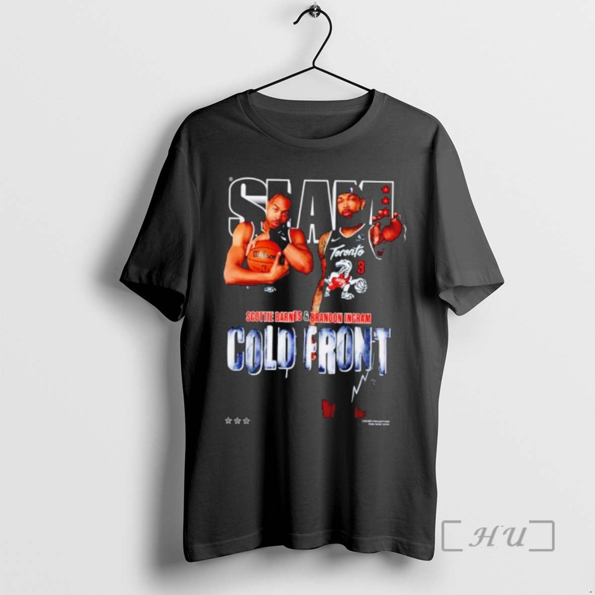 Officials Scottie Barnes And Brandon Ingram Cold Front Slam T-Shirts, Hoodie, Sweatshirt | PopFlextees.com