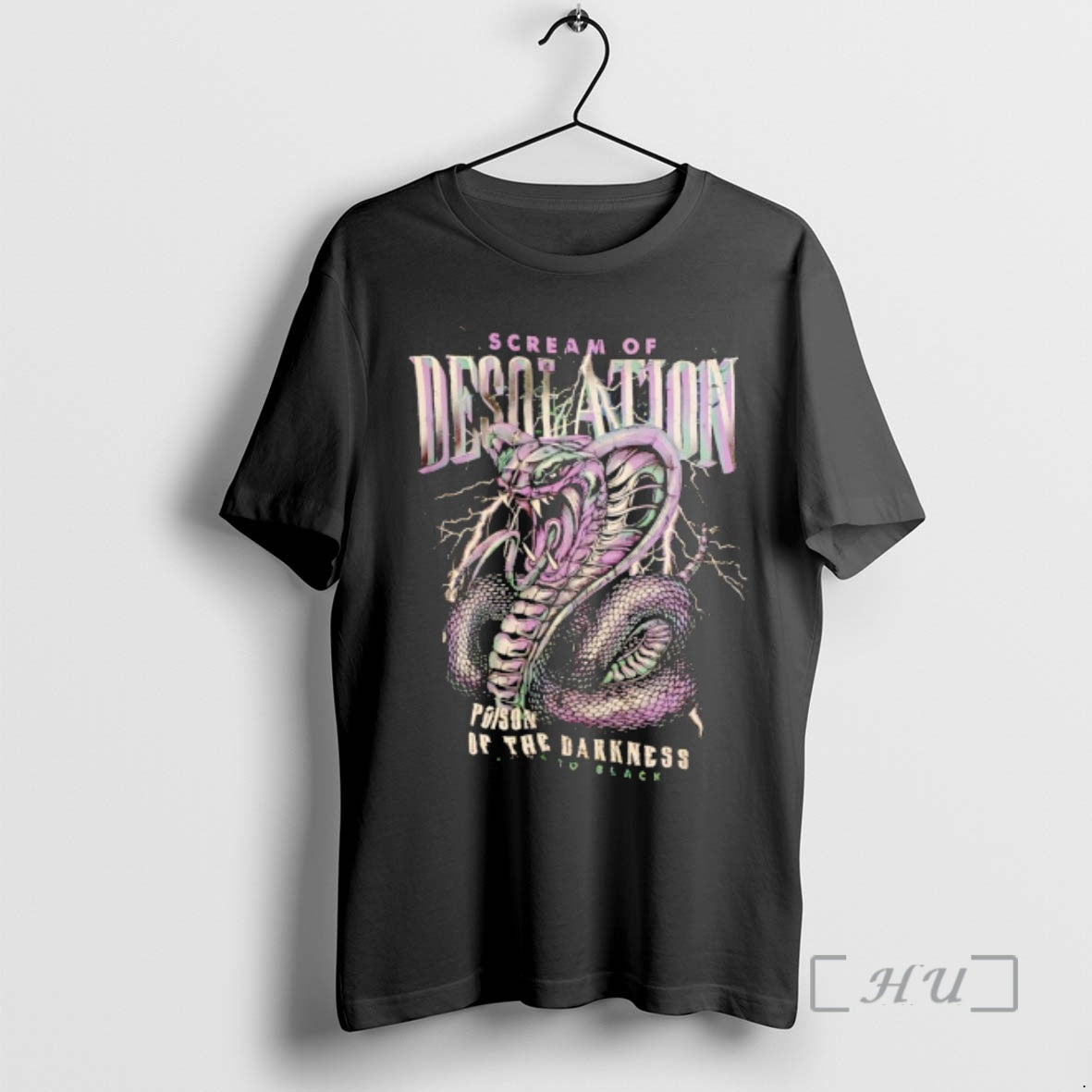 Officials Scream Of Desolation Poison Of The Darkness Snake T-Shirts, Hoodie, Sweatshirt | PopFlextees.com