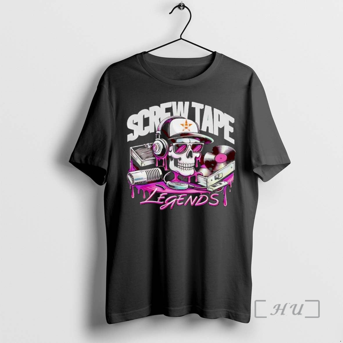 Officials Screwtape Legends Skull Hip Hop Art T-Shirts, Hoodie, Sweatshirt | PopFlextees.com