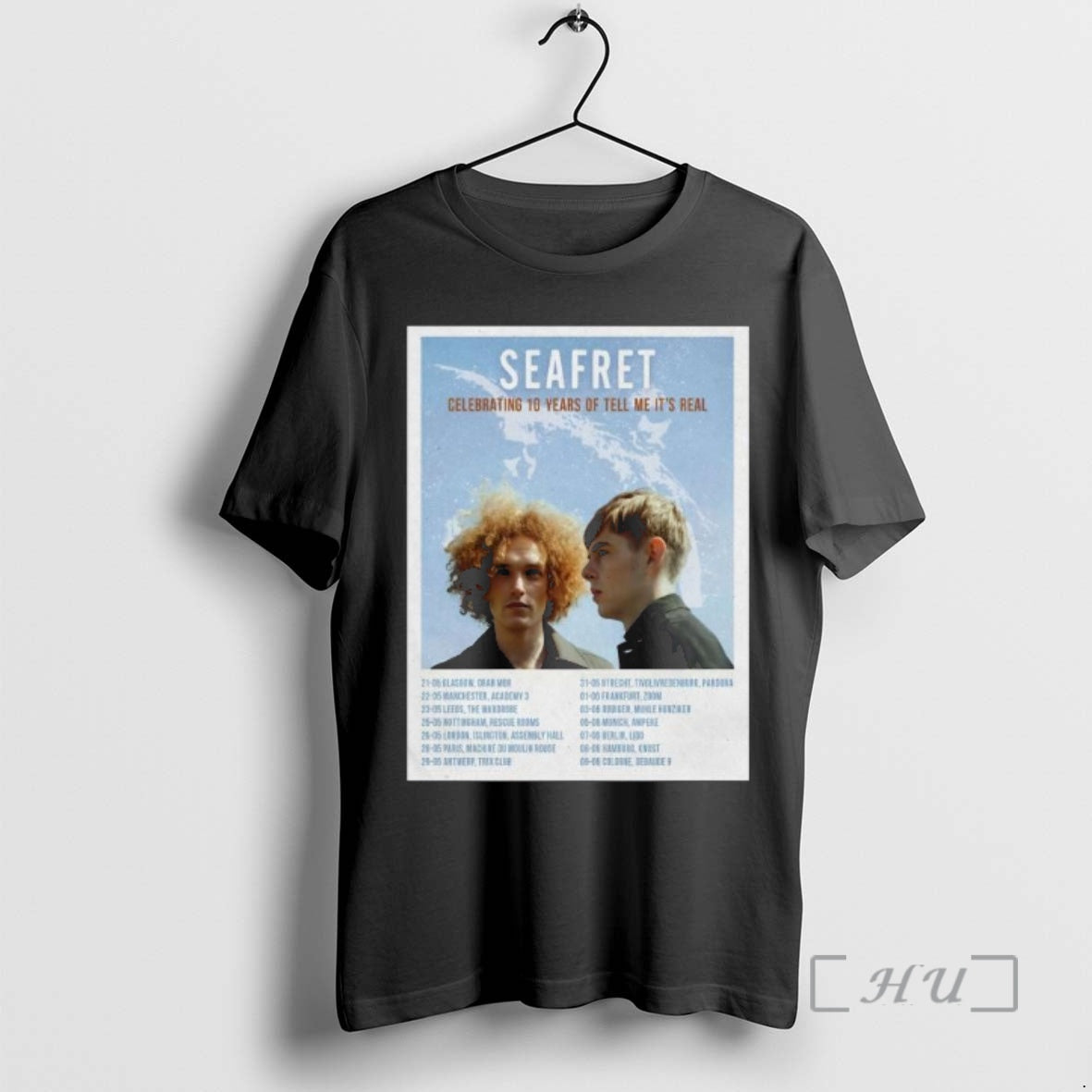 Officials Seafret 10th Anniversary Of Tell Me Its Real 2026 Shows Premium T Shirts Sweater Hoodie, Sweatshirt