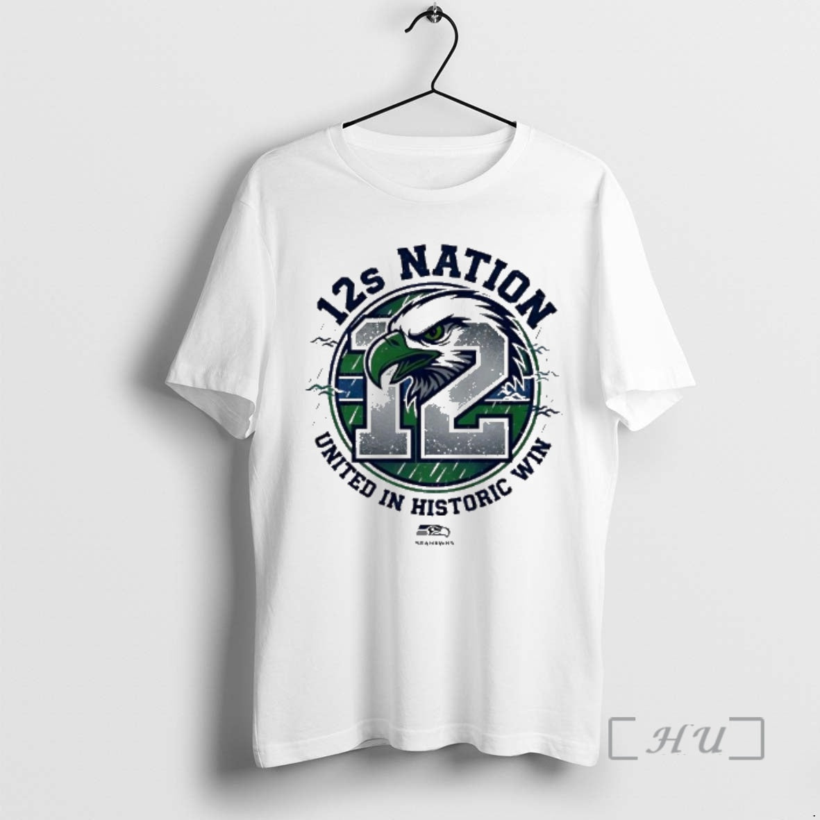 Officials Seahawks 12s Nation United In Historic Win T-Shirts, Hoodie, Sweatshirt | PopFlextees.com