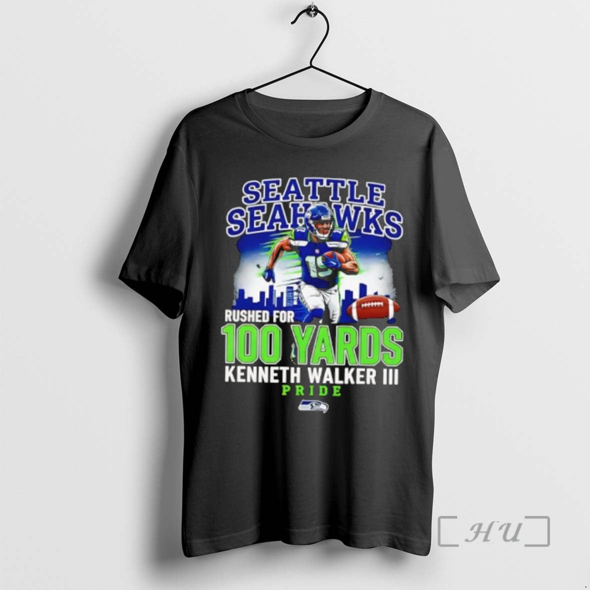 Officials Seahawks Kenneth Walker Iii Rushed For 100 Yards Pride T-Shirts, Hoodie, Sweatshirt | PopFlextees.com