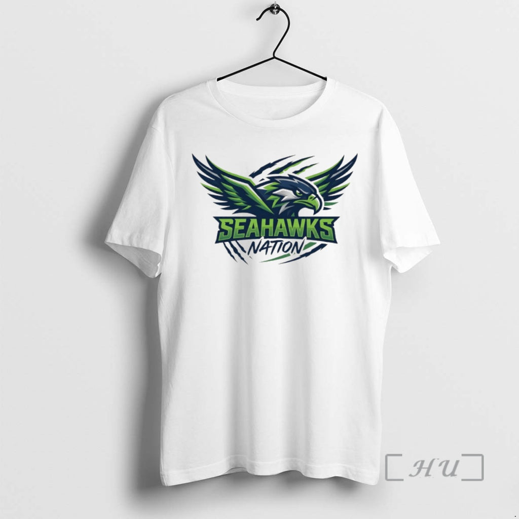 Officials Seahawks Nation Football Team Logo T-Shirts, Hoodie, Sweatshirt | PopFlextees.com