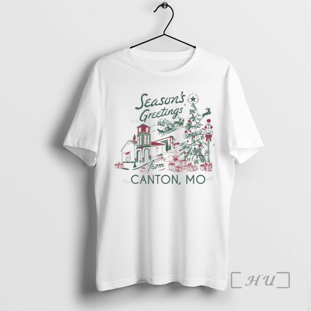 Officials Seasons Greetings From Canton Christmas Circle T-Shirts, Hoodie, Sweatshirt | PopFlextees.com