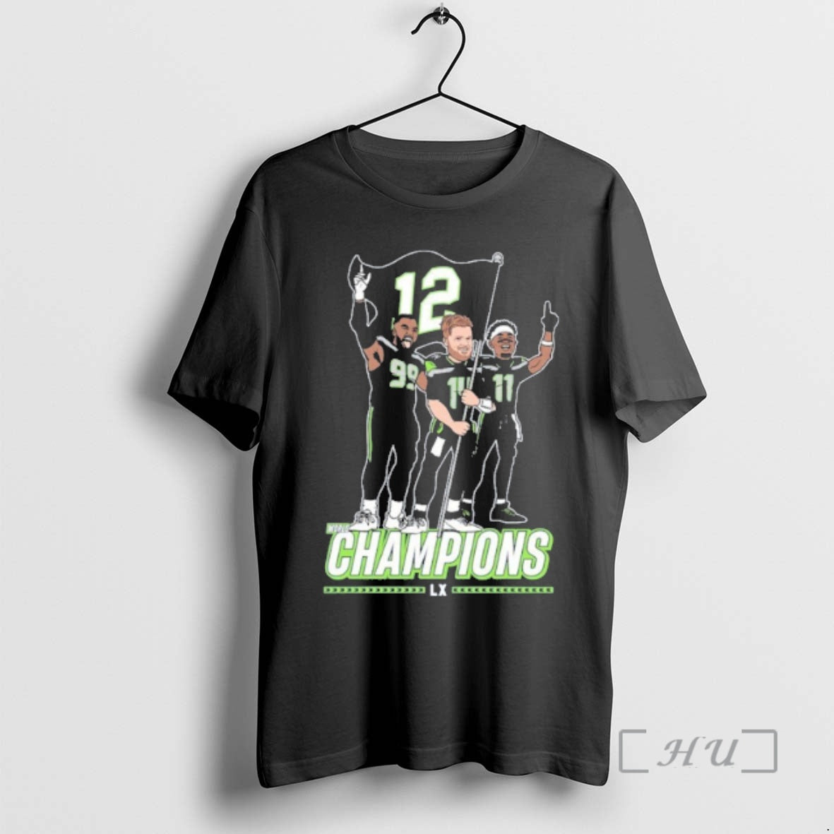 Officials Seattle Champions Flag Plant T-Shirts, Hoodie, Sweatshirt | PopFlextees.com