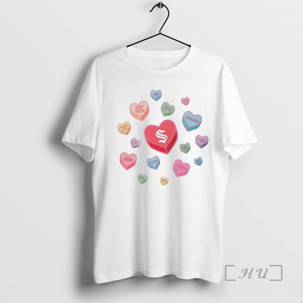 Officials Seattle Kraken Sweet Talk Valentines Day T-Shirts, Hoodie, Sweatshirt | PopFlextees.com