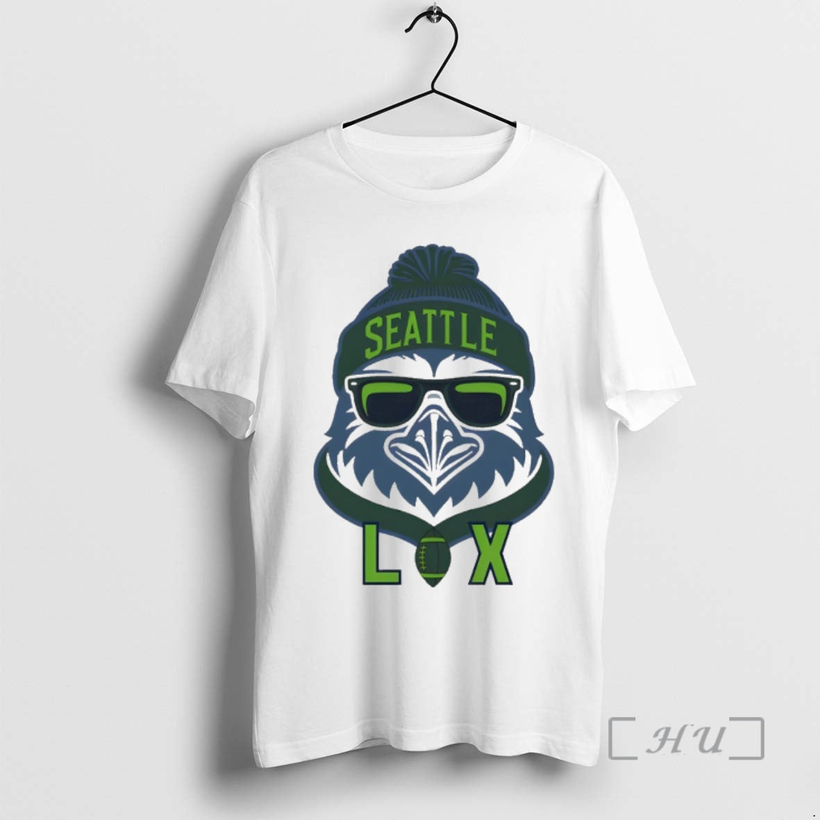 Officials Seattle Seahawk Mascot Game Day Lix T-Shirts, Hoodie, Sweatshirt | PopFlextees.com