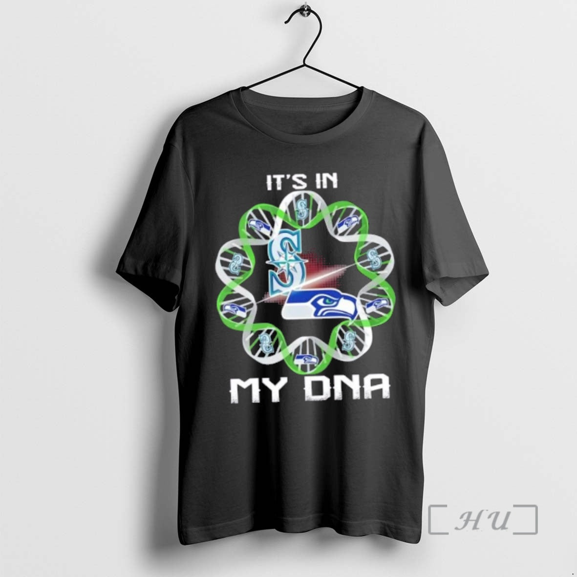 Officials Seattle City Sports Mariners X Seahawks Its In My Dna Premium T Shirts Sweater Hoodie, Sweatshirt | PopFlextees.com