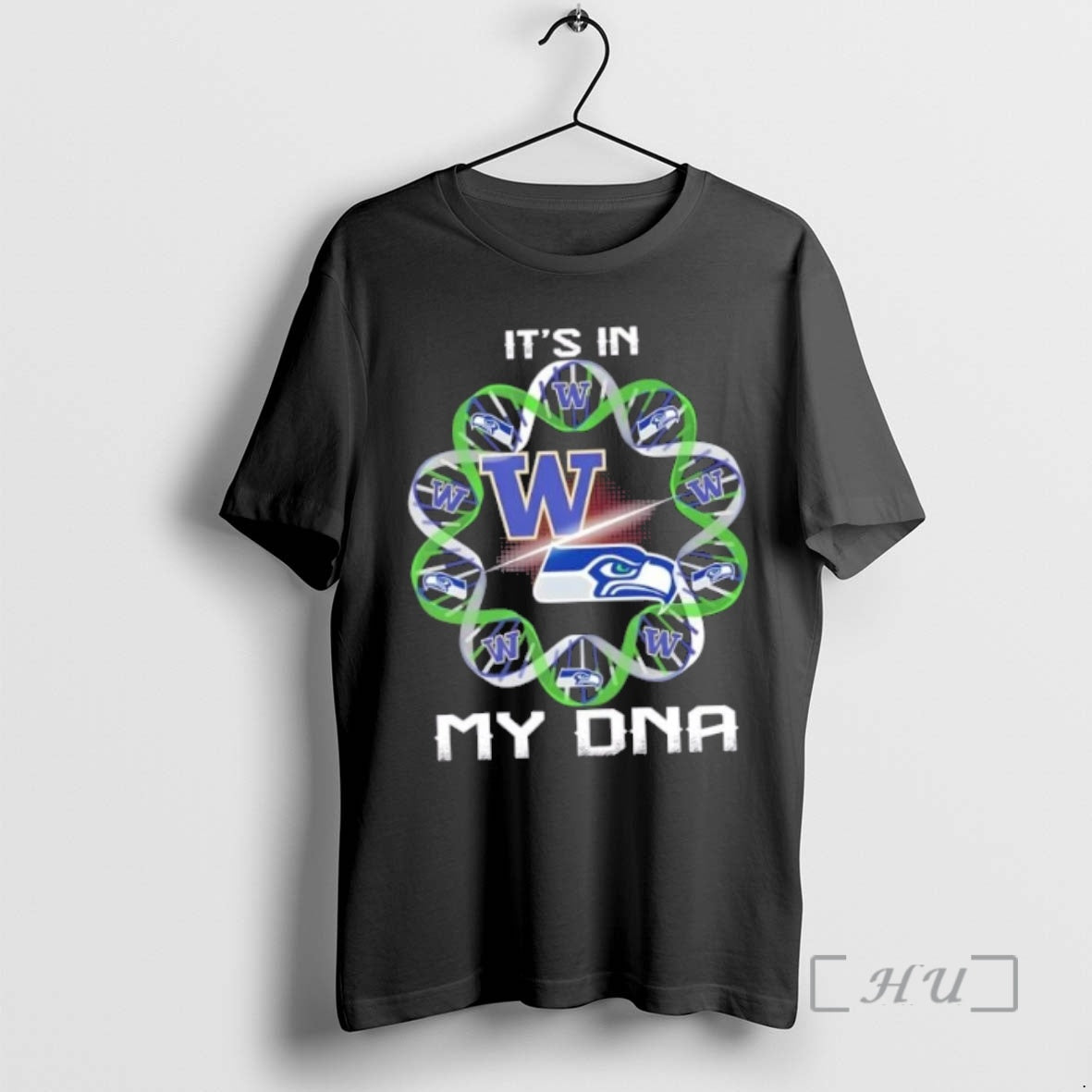 Officials Seattle City Sports Washington Huskies X Seahawks Its In My Dna Premium T Shirts Hoodie, Sweatshirt