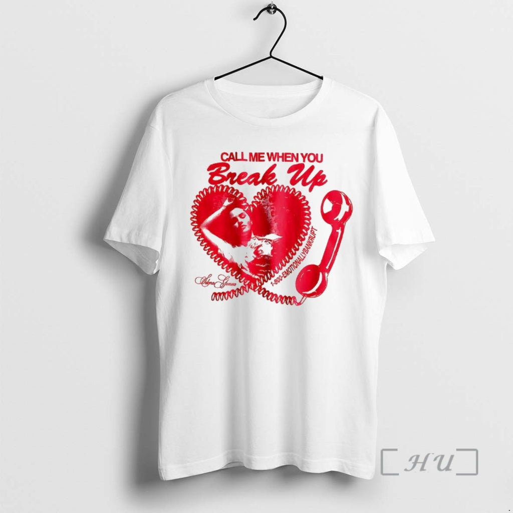 Officials Selena Gomez Call Me When You Break Up T-Shirts, Hoodie, Sweatshirt | PopFlextees.com