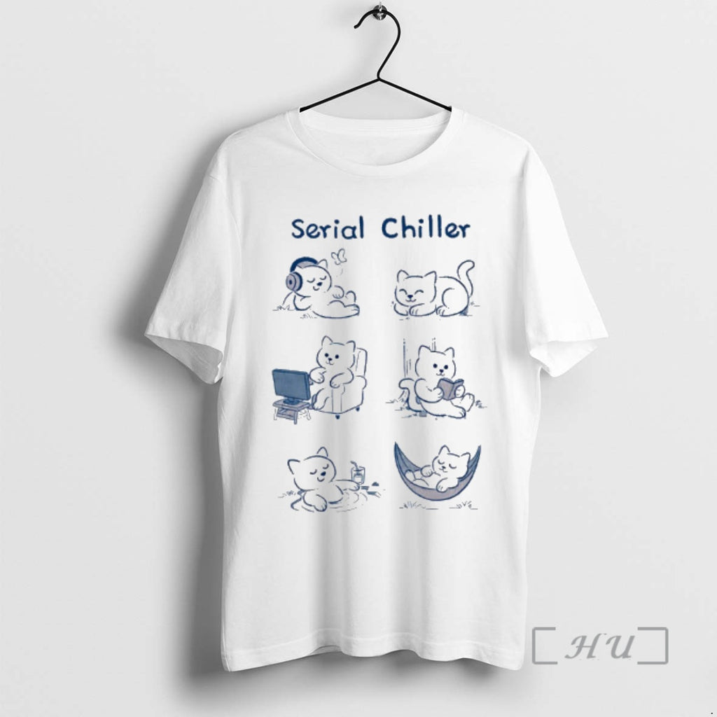 Officials Serial Chiller Cats Meme T-Shirts, Hoodie, Sweatshirt | PopFlextees.com