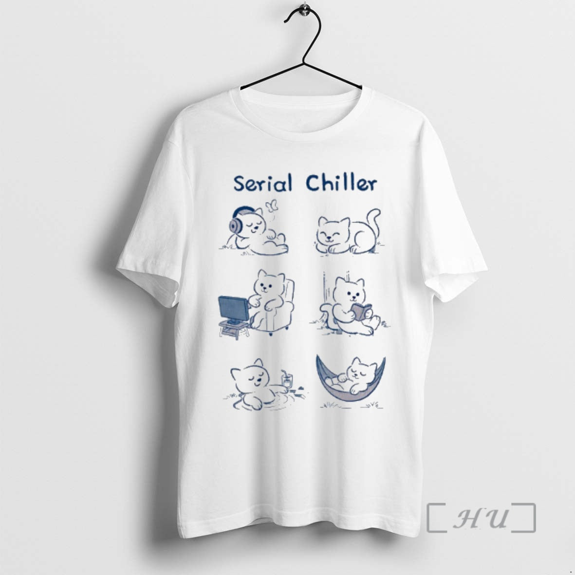 Officials Serial Chiller Cats Meme T-Shirts, Hoodie, Sweatshirt | PopFlextees.com