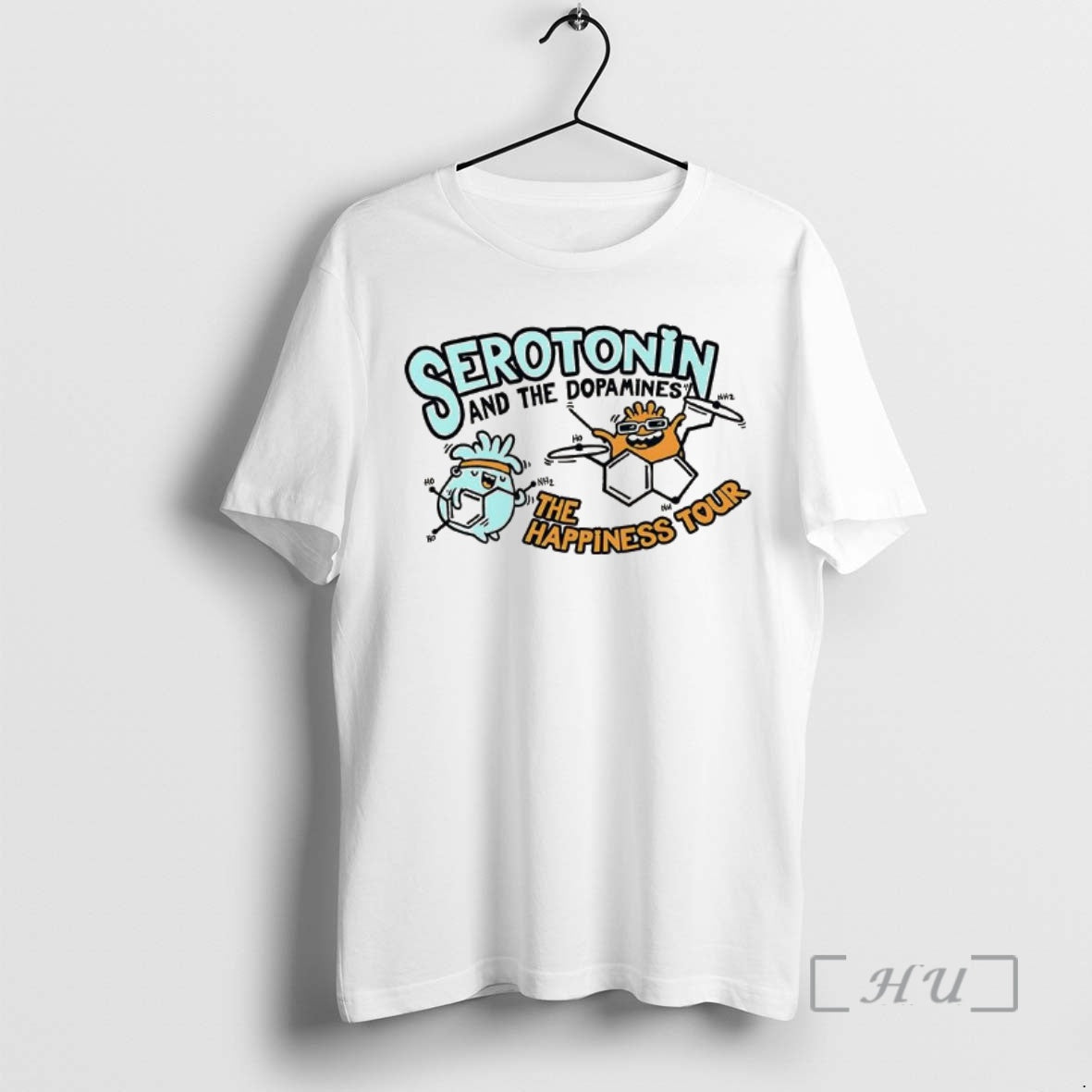 Officials Serotonin And The Dopamine The Happiness Tour T-Shirts, Hoodie, Sweatshirt | PopFlextees.com