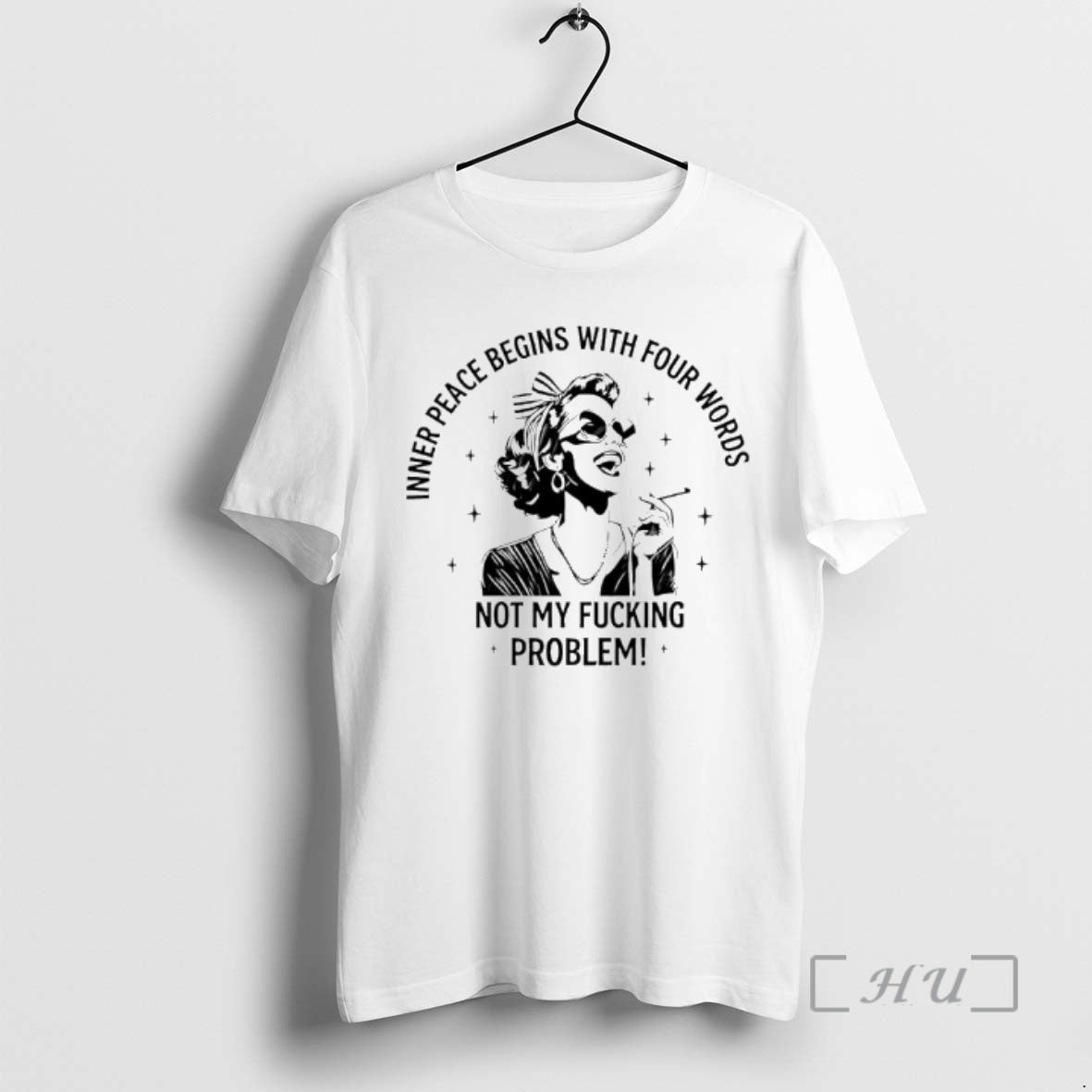 Officials She Inner Peace Begins With Four Words Not My Fucking Problem Premium T Shirts Hoodie, Sweatshirt | PopFlextees.com