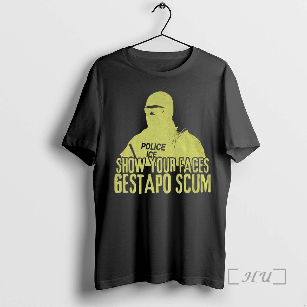 Officials Show Your Faces Gestapo Scum Abolish Ice Protest T-Shirts, Hoodie, Sweatshirt | PopFlextees.com