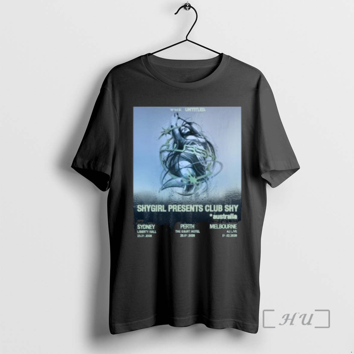 Officials Shygirl Presents Club Shy 2026 Tour Australia Circle Black T-Shirts, Hoodie, Sweatshirt | PopFlextees.com