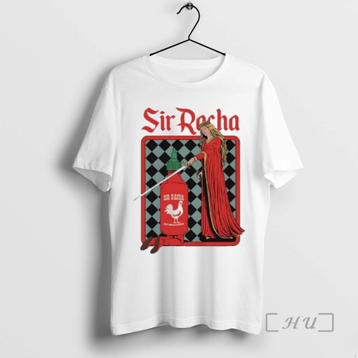 Officials Sir Racha Hot Chilli Pepper Sriracha Sauce Medieval Knight T-Shirts, Hoodie, Sweatshirt | PopFlextees.com