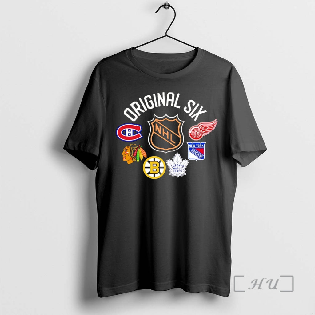 Officials Six Team Logos Nhl T-Shirts, Hoodie, Sweatshirt | PopFlextees.com