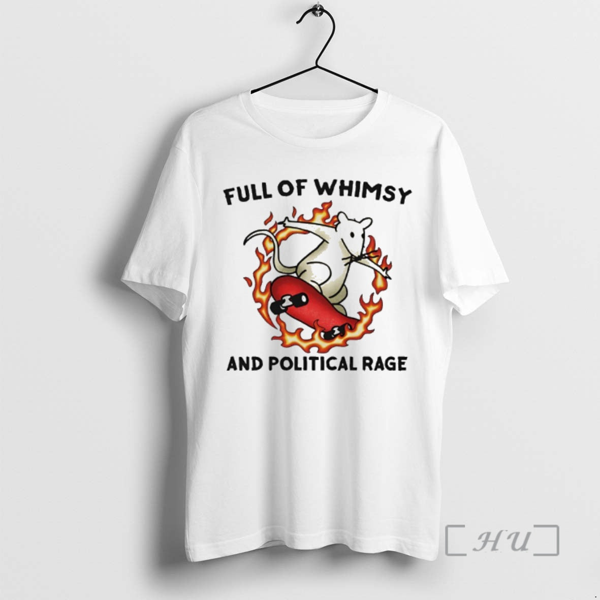 Officials Skateboarding Rat Full Of Whimsy And Political Rage T-Shirts, Hoodie, Sweatshirt | PopFlextees.com