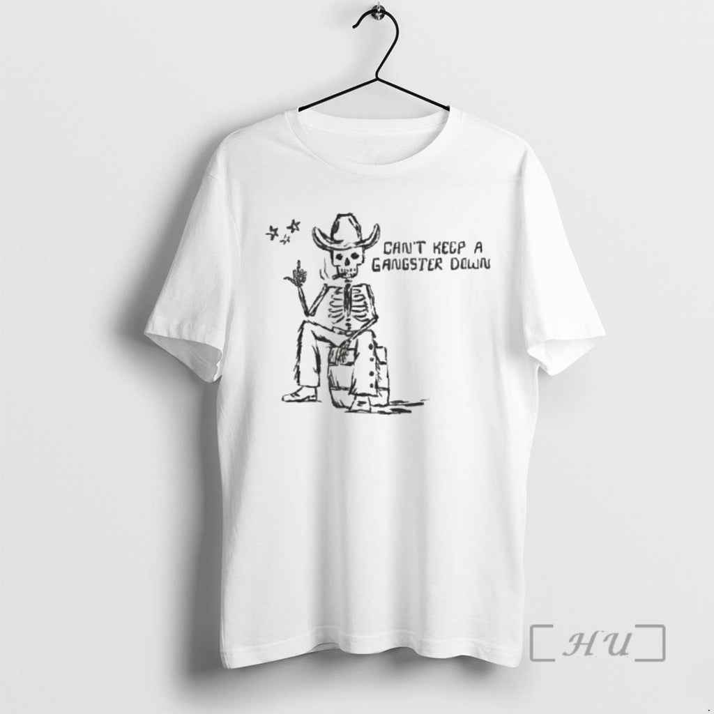 Officials Skeleton Cowboy Cigar Cant Keep Gangster Down T-Shirts, Hoodie, Sweatshirt