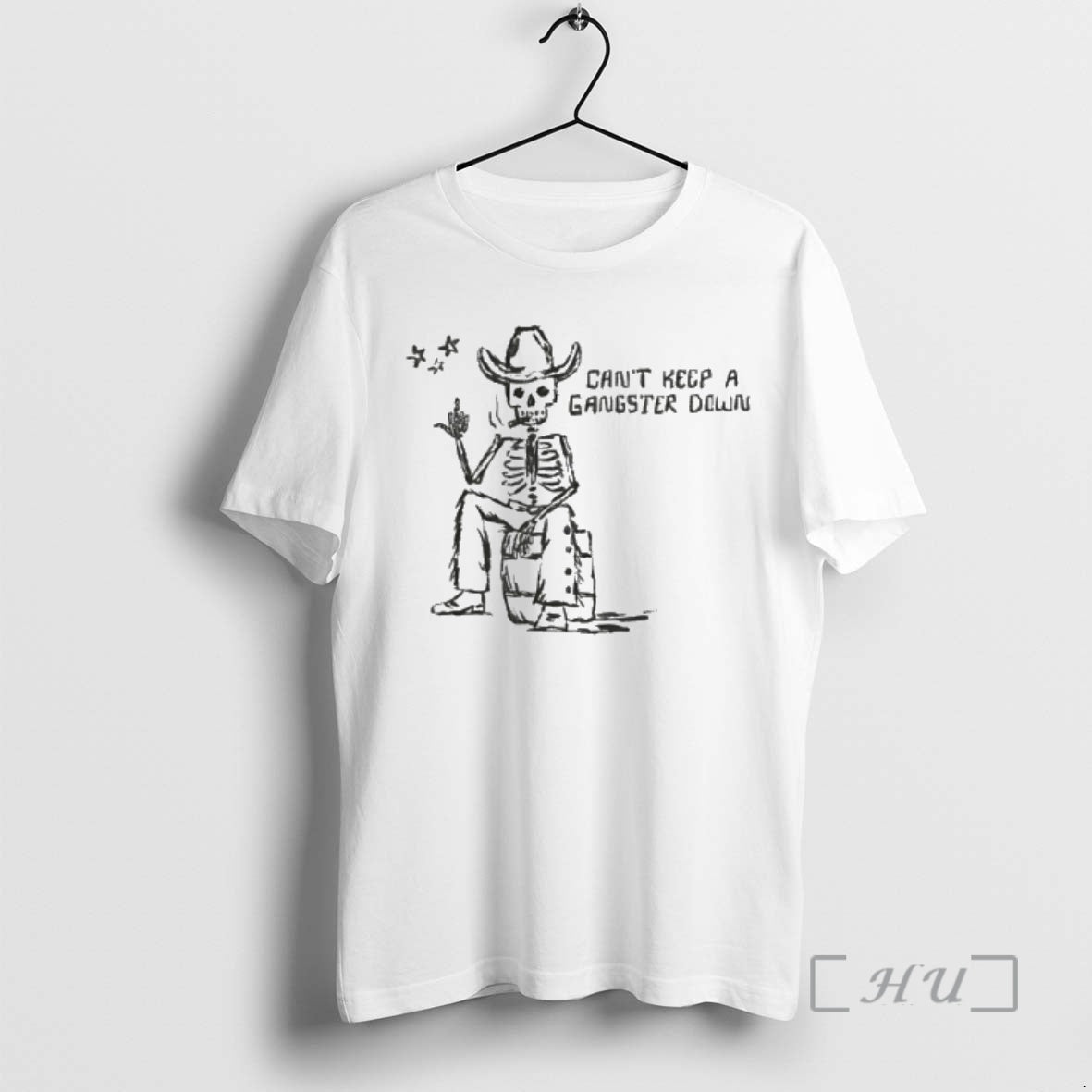 Officials Skeleton Cowboy Cigar Cant Keep Gangster Down T-Shirts, Hoodie, Sweatshirt
