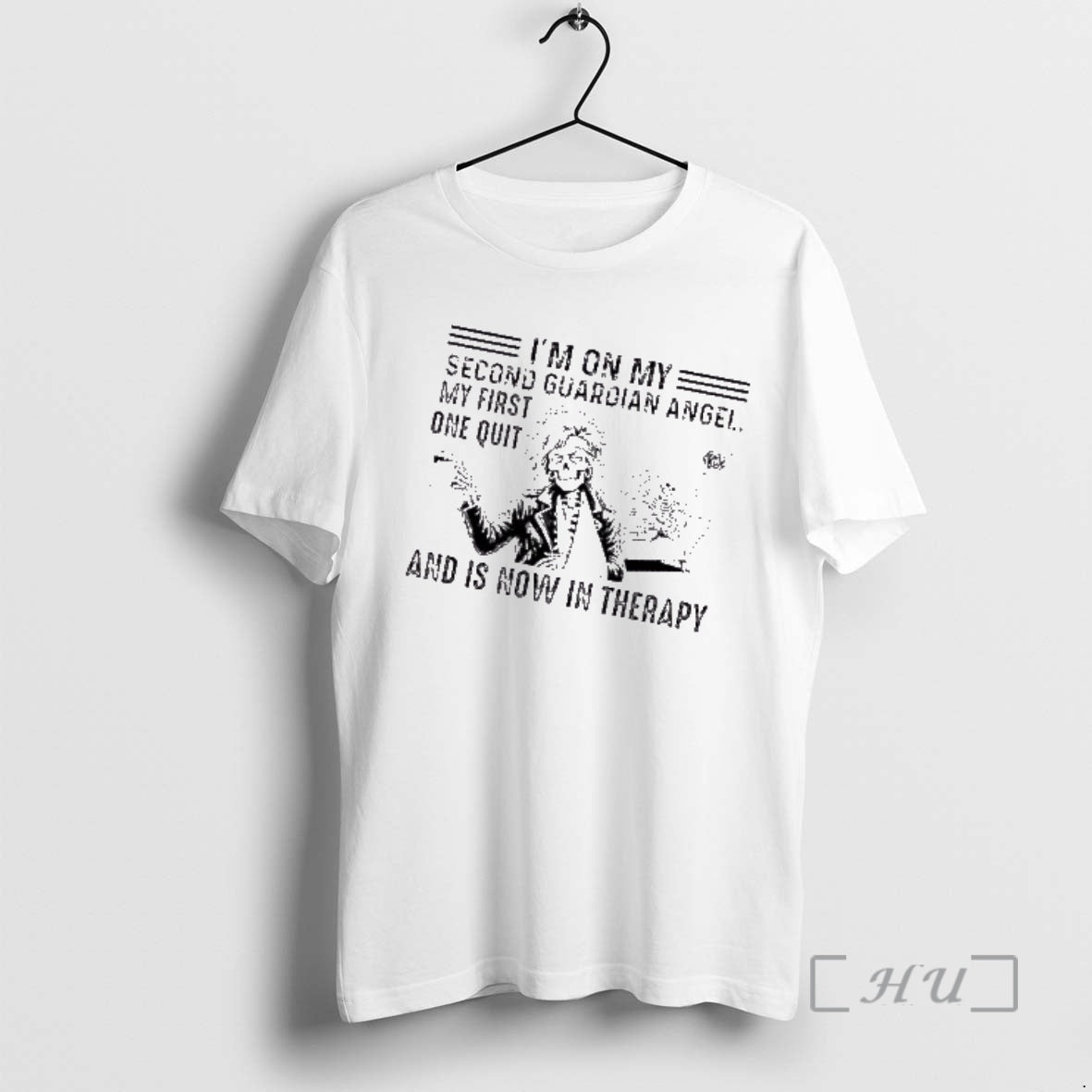Officials Skeletons Im On My Second Guardian Angel My First One Quit And Is Now T-Shirts, Hoodie, Sweatshirt