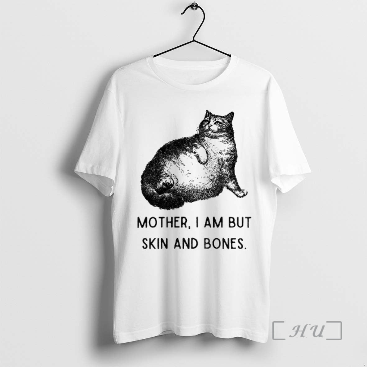 Officials Skin And Bones Cat Mother I Am But Skin And Bones Premium T Shirts Hoodie, Sweatshirt | PopFlextees.com