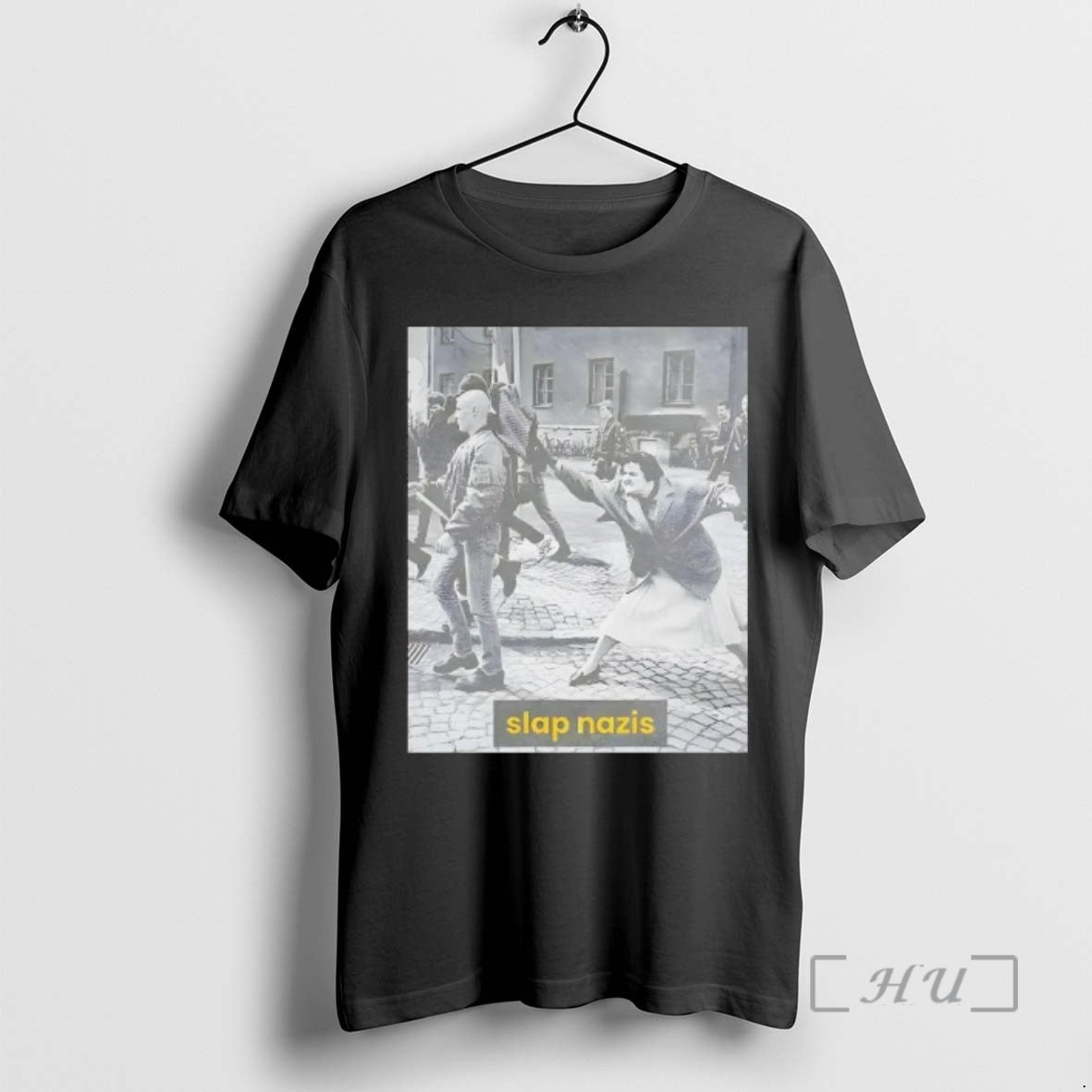 Officials Slap Nazis Photo T-Shirts, Hoodie, Sweatshirt | PopFlextees.com