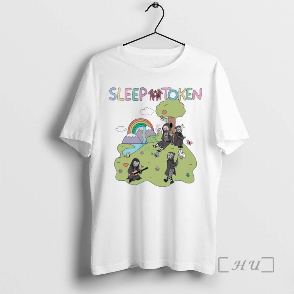Officials Sleep Token Band Themed Fun Cartoon T-Shirts, Hoodie, Sweatshirt | PopFlextees.com