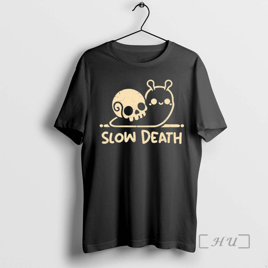 Officials Slow Death Skull And Snail T-Shirts, Hoodie, Sweatshirt | PopFlextees.com