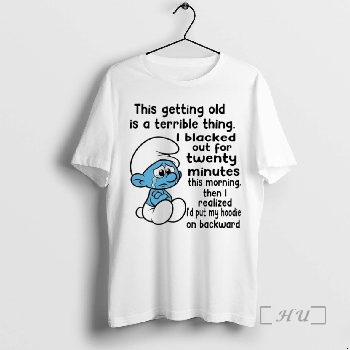 Officials Smurf This Getting Old Is A Terrible Thing Blacked Out For Twenty Minutes This T-Shirts, Hoodie, Sweatshirt