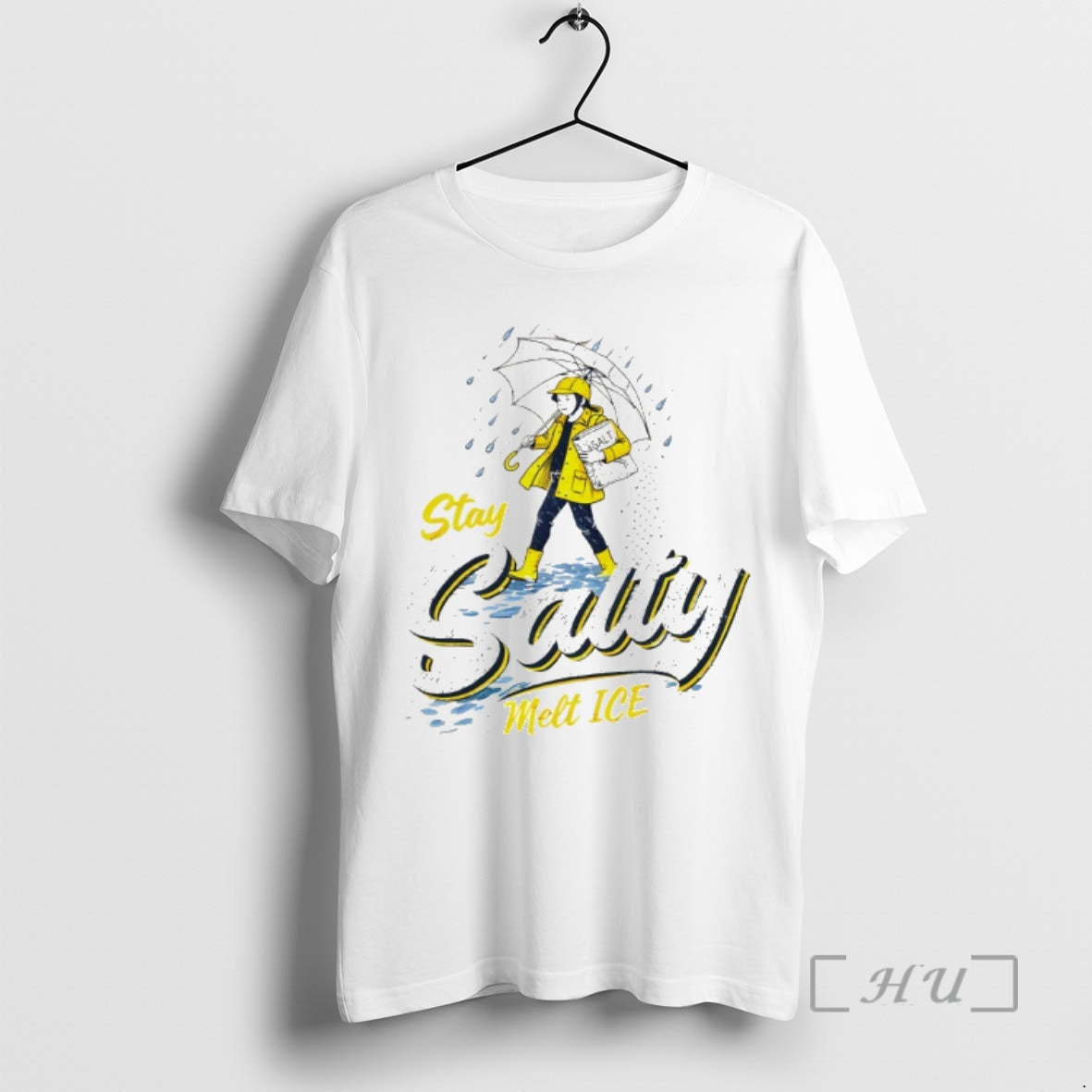 Officials Snow Day Stay Salty Melt Ice Political T-Shirts, Hoodie, Sweatshirt | PopFlextees.com
