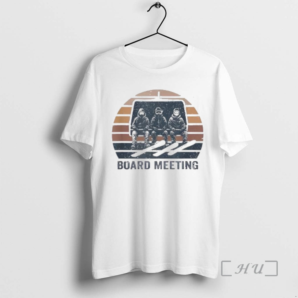 Officials Snowboard Meeting Snowboarding Vacation Skiing T-Shirts, Hoodie, Sweatshirt | PopFlextees.com