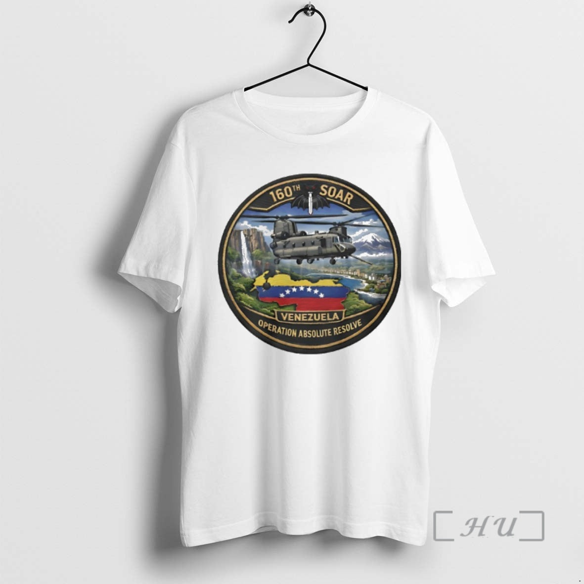 Officials Soar 160th Venezuela Operation Absolute Resolve Logo T-Shirts, Hoodie, Sweatshirt | PopFlextees.com
