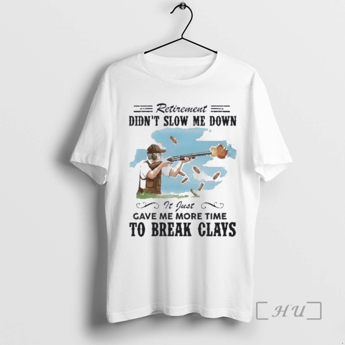 Officials Some Men Slow Down In Their Seventies I Break Clays Premium T Shirts Sweater Hoodie, Sweatshirt | PopFlextees.com