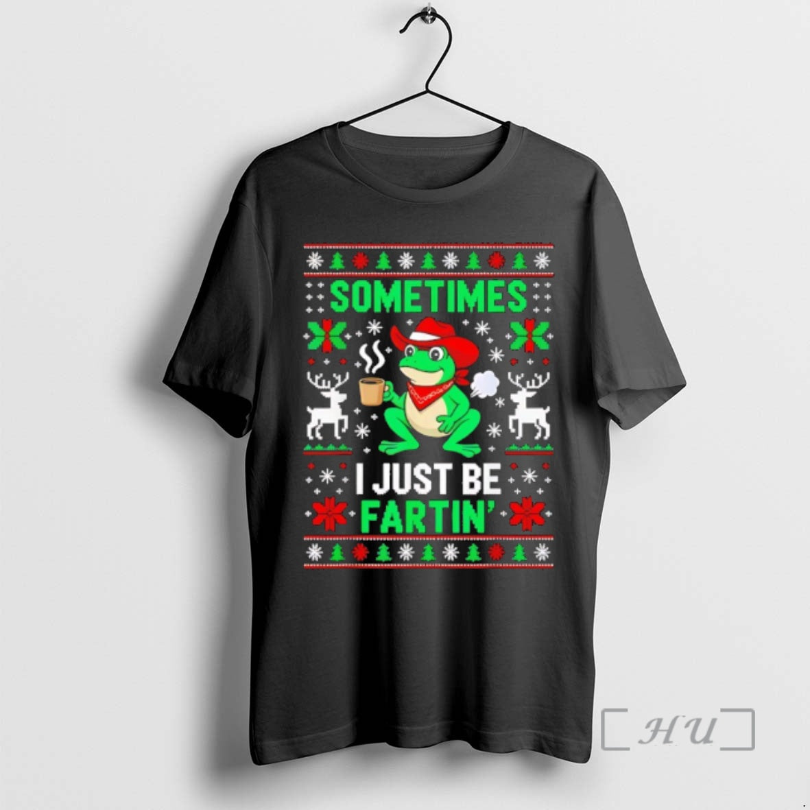 Officials Sometimes I Just Be Farting Frog Ugly Christmas T-Shirts, Hoodie, Sweatshirt | PopFlextees.com