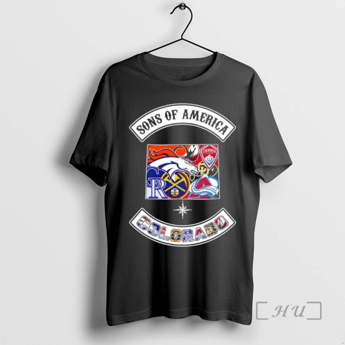 Officials Son Of America Colorado Map Sports Logos Combine T-Shirts, Hoodie, Sweatshirt | PopFlextees.com
