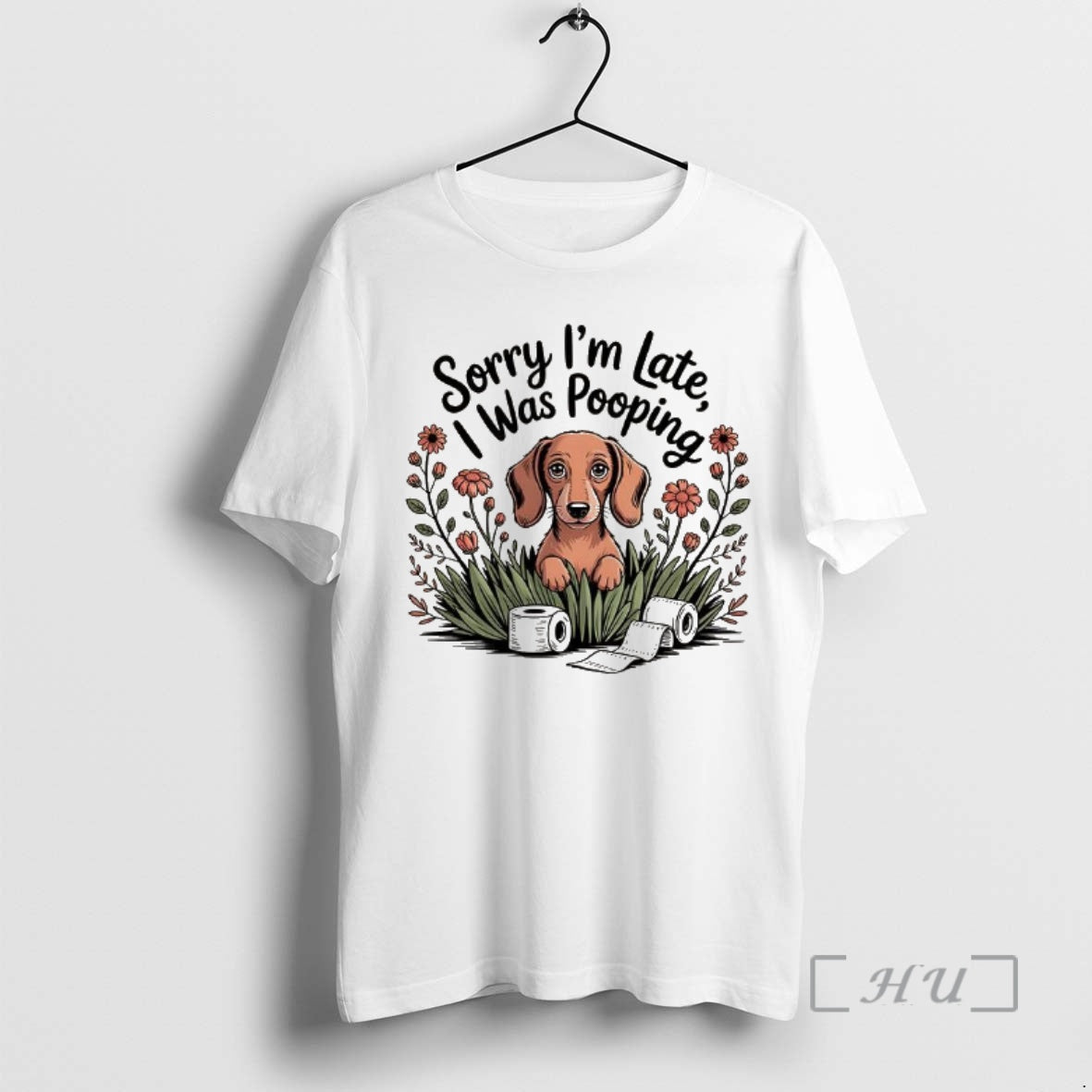 Officials Sorry Im Late I Was Pooping Dog T-Shirts, Hoodie, Sweatshirt | PopFlextees.com