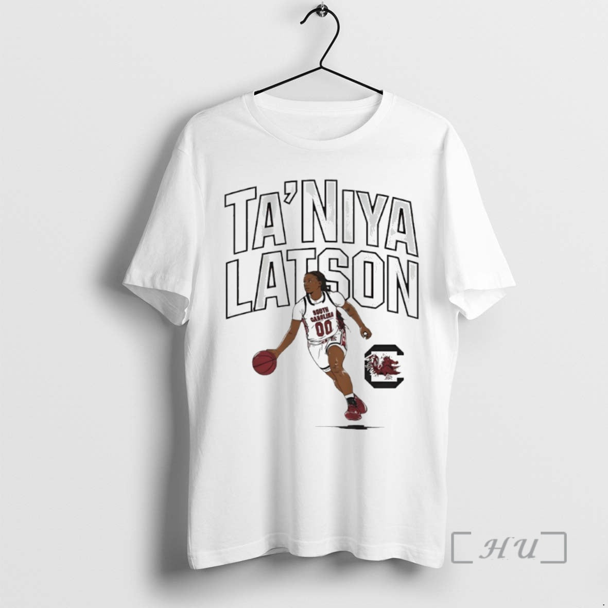 Officials South Carolina Gamecocks Basketball Taniya Latson Player Pose Circle T-Shirts, Hoodie, Sweatshirt | PopFlextees.com