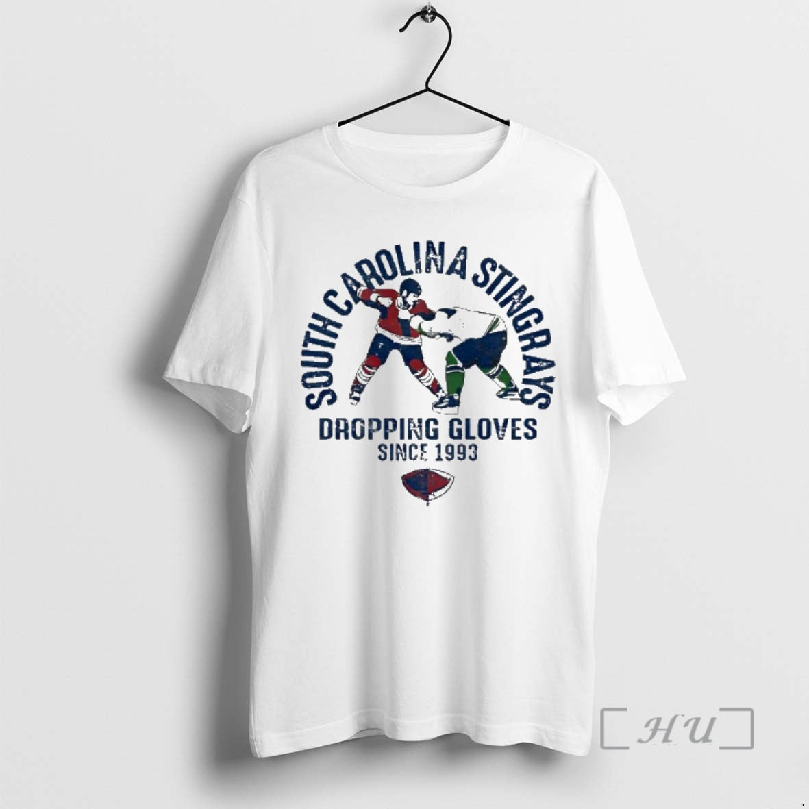 Officials South Carolina Stingrays Dropping Gloves Since 1993 Hockey T-Shirts, Hoodie, Sweatshirt | PopFlextees.com