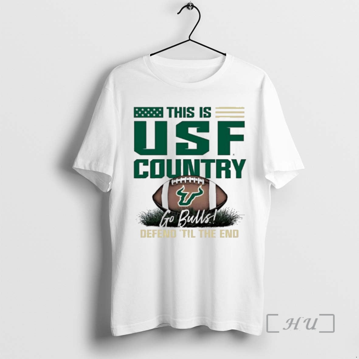 Officials South Florida Bulls This Is Usf Country Defend Til The End Premium T Shirts Hoodie, Sweatshirt | PopFlextees.com