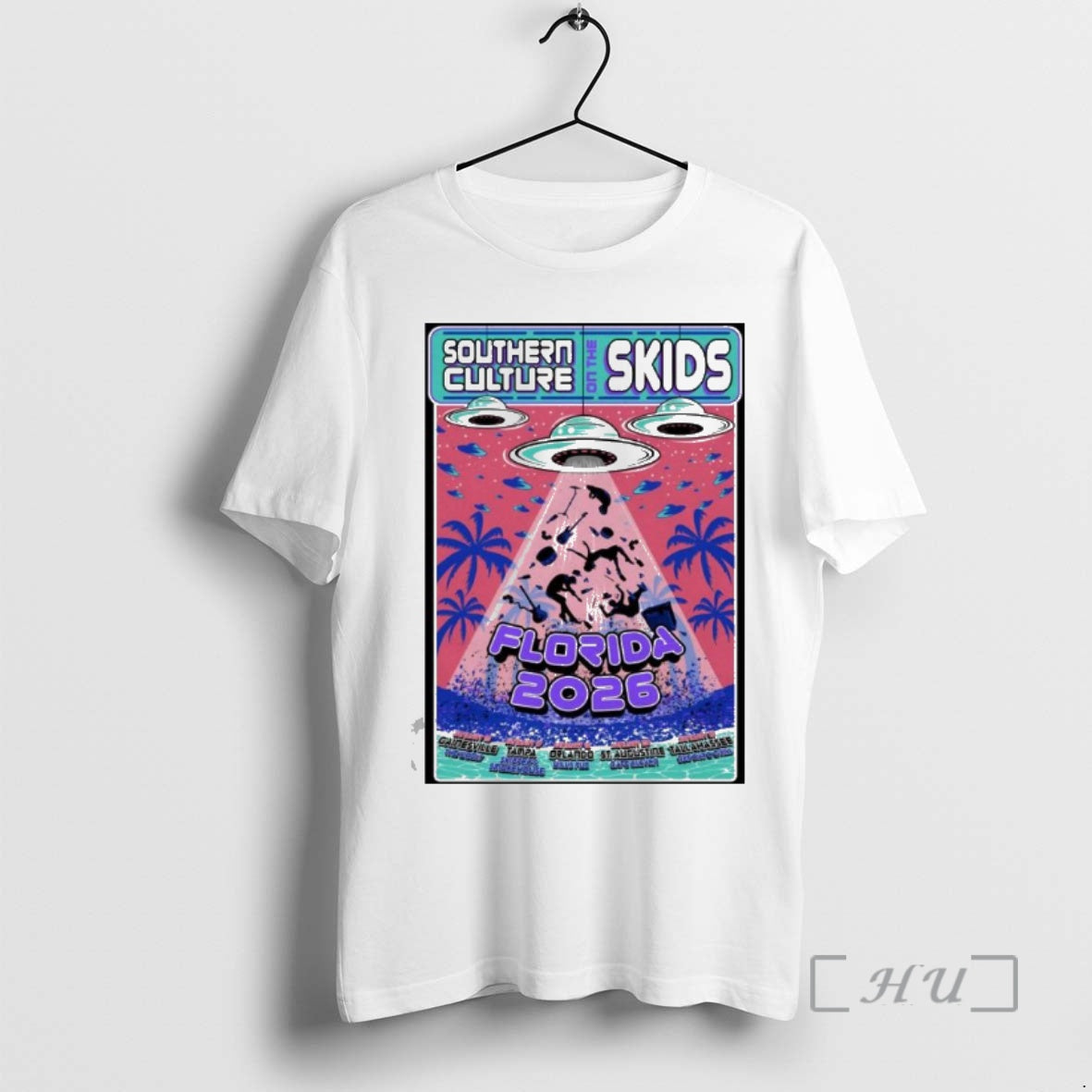 Officials Southern Culture On The Skids Florida 2026 Tour T-Shirts, Hoodie, Sweatshirt | PopFlextees.com
