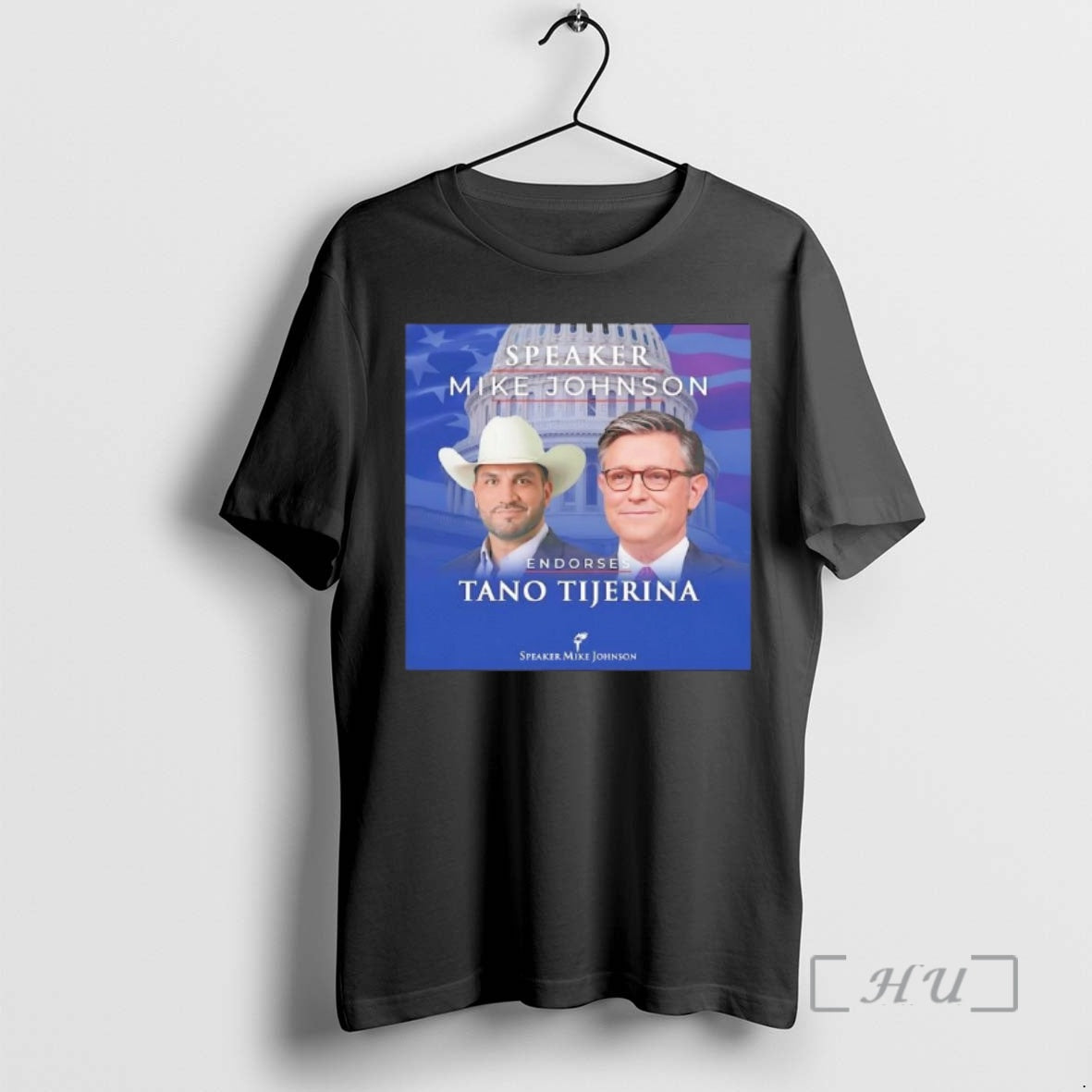 Officials Speaker Mike Johnson Endorses Tano Tijerina T-Shirts, Hoodie, Sweatshirt | PopFlextees.com