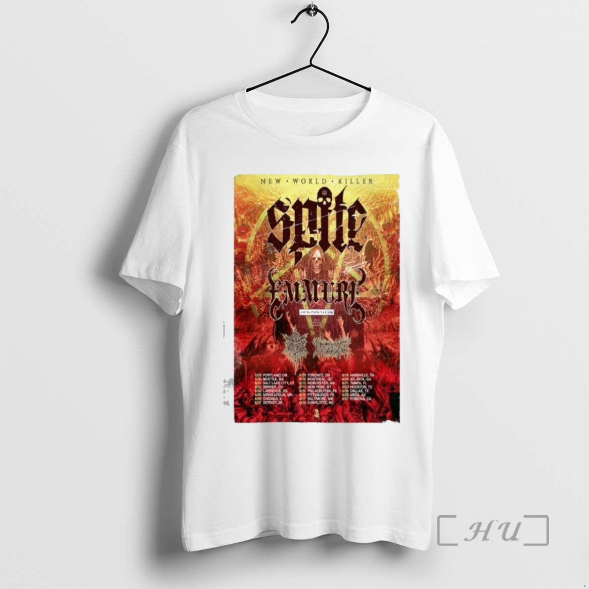 Officials Spite New World Killer Tour 2026 T-Shirts, Hoodie, Sweatshirt