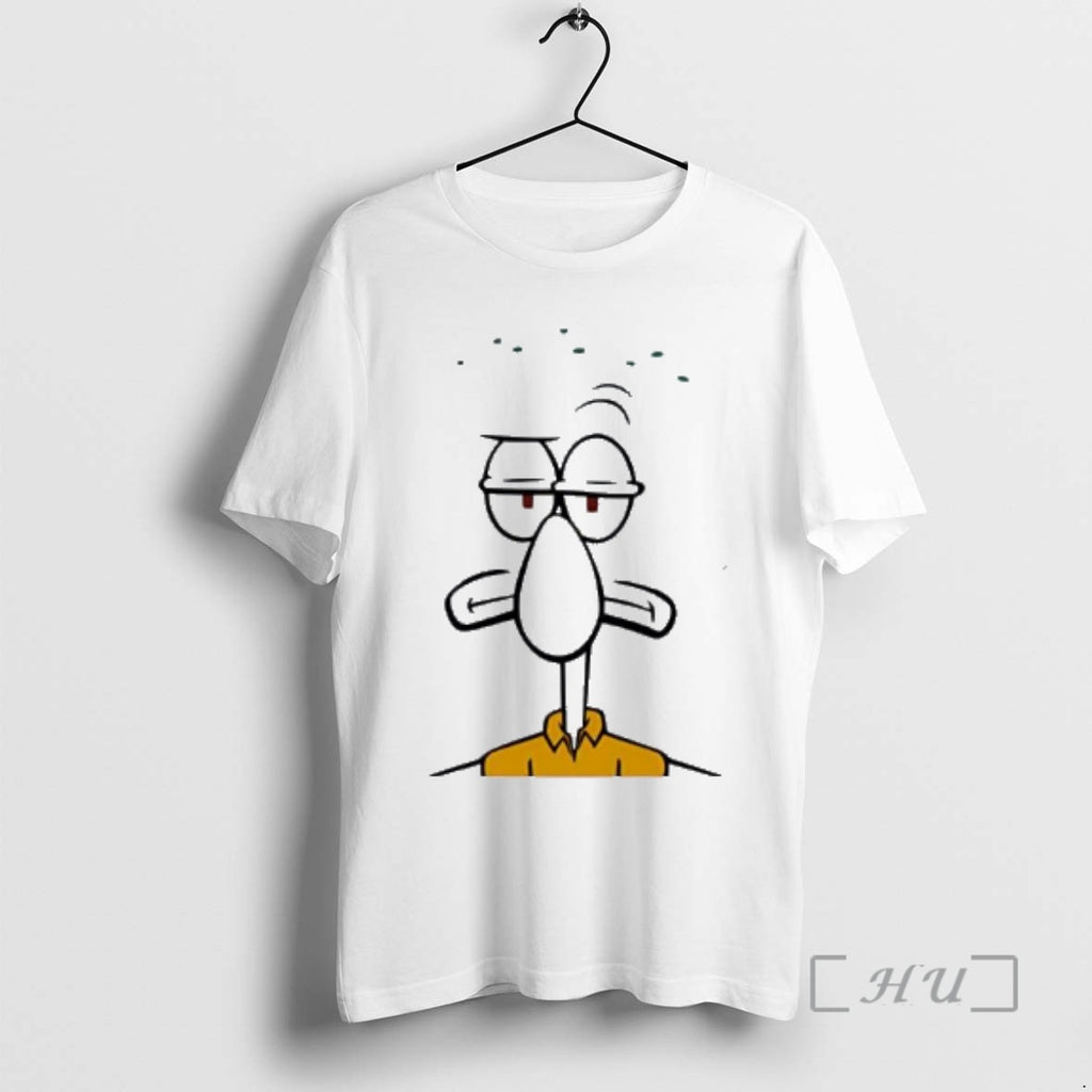 Officials Spongebob Squidward Face T-Shirts, Hoodie, Sweatshirt | PopFlextees.com