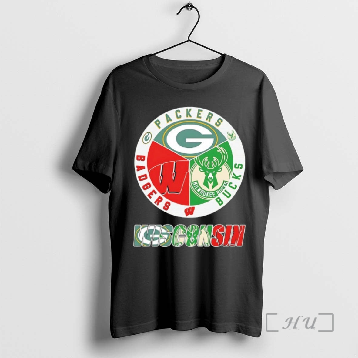Officials Sports In Wisconsin Packers Bucks And Badgers T-Shirts, Hoodie, Sweatshirt | PopFlextees.com