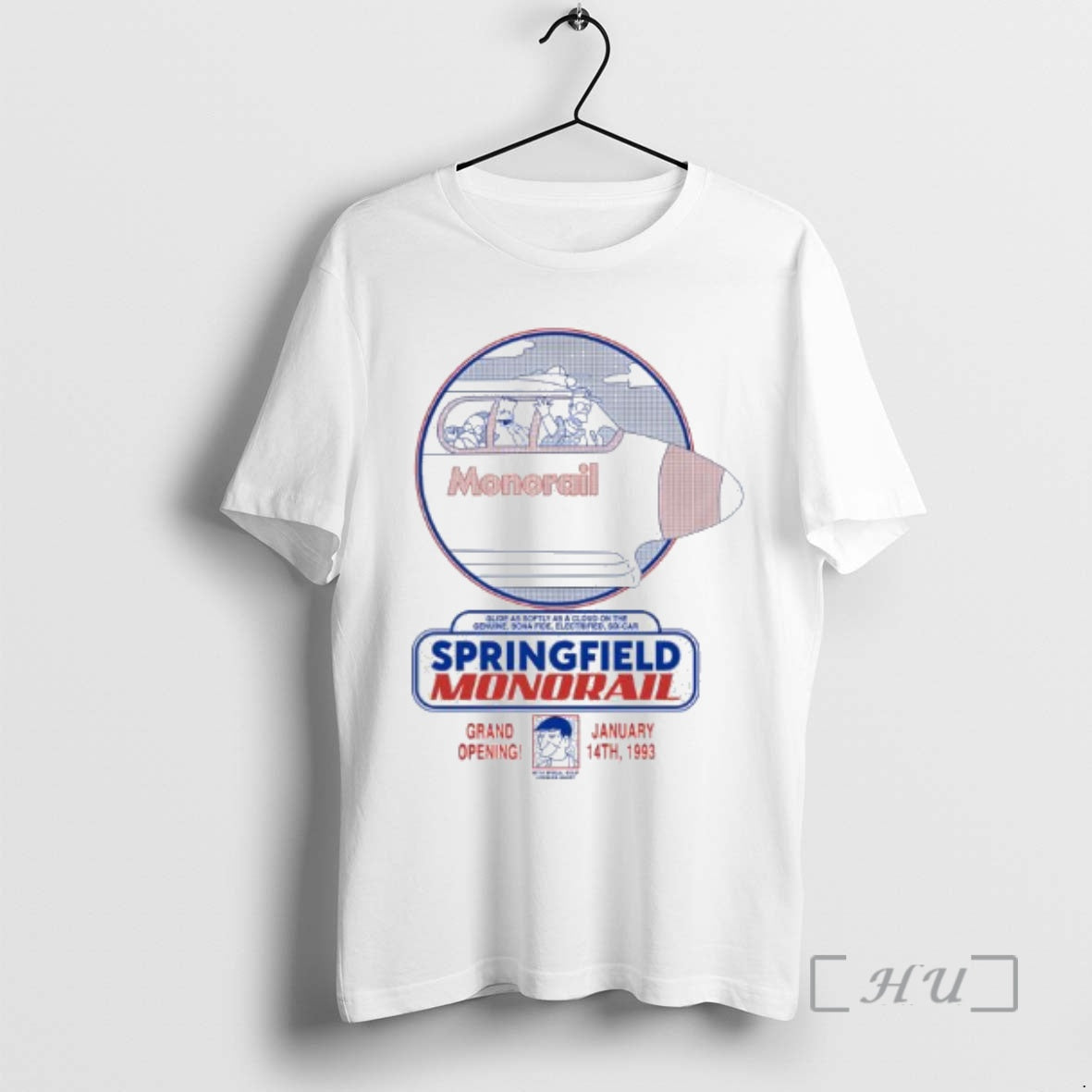 Officials Springfield Monorail Grand Poening T-Shirts, Hoodie, Sweatshirt | PopFlextees.com